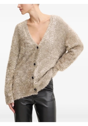 NEVER FULLY DRESSED V-neck knitwear - Neutrals
