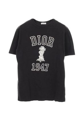 Christian Dior Pre-Owned 2000s logo-print cotton T-shirt - Black