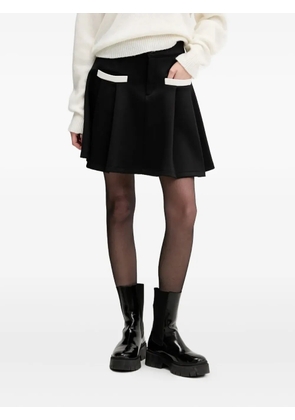 HUGO pleated pocket mini skirt - Black