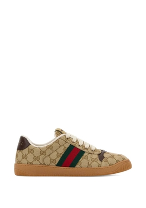 Gucci gg fabric screener sneakers - Neutrals