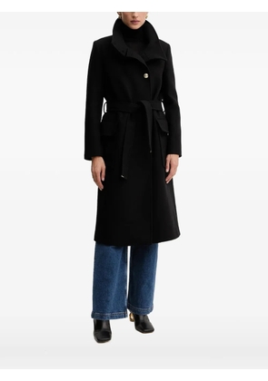 Morgan belted coat - Black