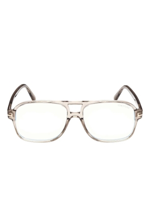 TOM FORD Eyewear navigator-frame glasses - Grey