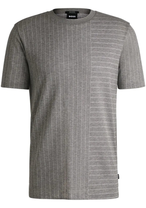 BOSS striped T-shirt - Grey