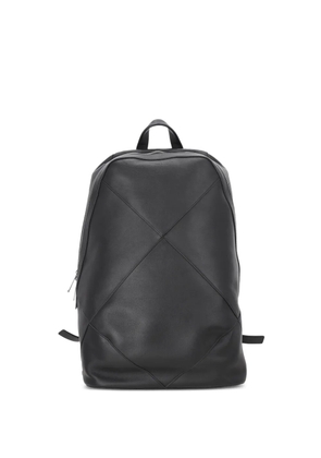 Bottega Veneta Pre-Owned Intrecciato leather backpack - Black