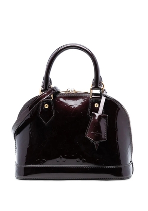 Louis Vuitton Pre-Owned 2013 Monogram Vernis Alma BB satchel - Purple