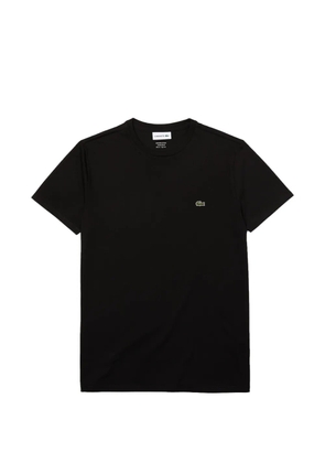 Lacoste crew-neck logo T-shirt - Black