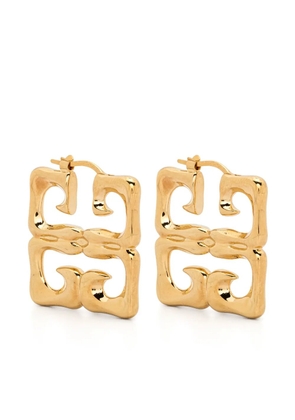 Givenchy 4G Liquid hoop earrings - Gold