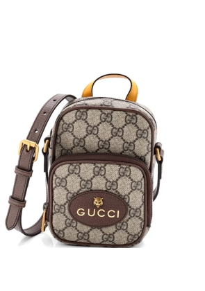 Gucci Pre-Owned Neo Vintage Top Handle GG Coated Canvas Mini crossbody bag - Brown