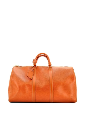 Louis Vuitton Pre-Owned Keepall Bag Epi Leather 50 travel bag - Brown