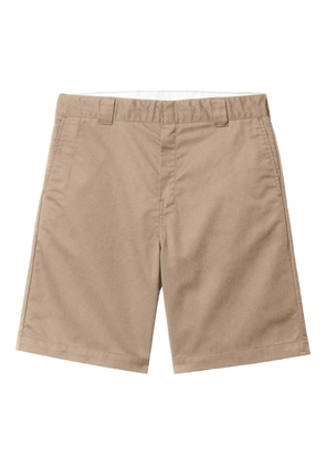 Carhartt WIP logo-patch shorts - Neutrals