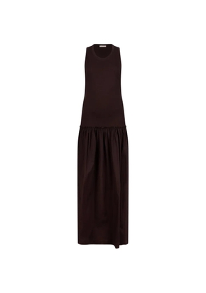 LIU JO cut-out smock dress - Brown