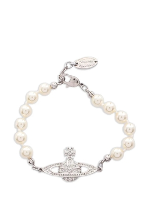 Vivienne Westwood Pre-Owned 20s pearl bracelet - Silver