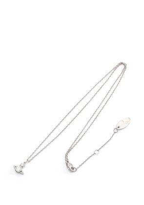 Vivienne Westwood Pre-Owned 2020s rhinestone orb necklace - Silver