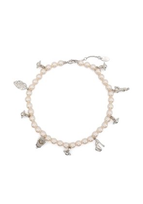 Vivienne Westwood Anglo pearl necklace - Neutrals