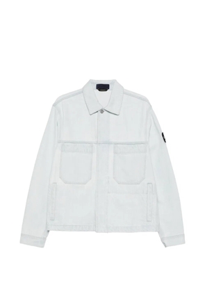 Stone Island chest-pocket denim jacket - Blue