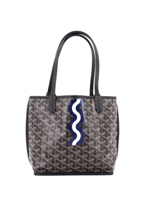 Goyard Pre-Owned Anjou Reversible Printed Coated Canvas Mini tote bag - Black