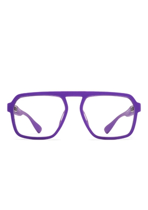 Mykita Leto geometric-shape glasses - Purple