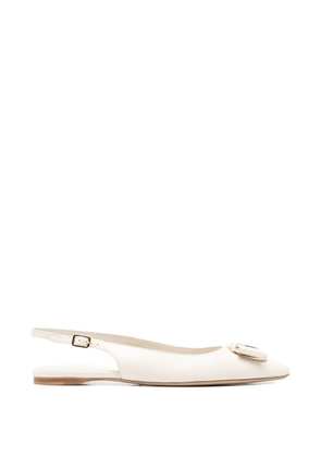 Ferragamo Zelmy slingback flat pumps - Neutrals