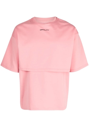 Off Duty Seconds double-layer T-shirt - Pink