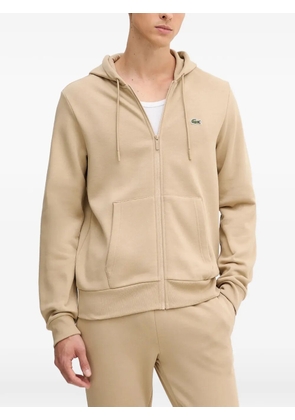 Lacoste zip-up hoodie - Neutrals