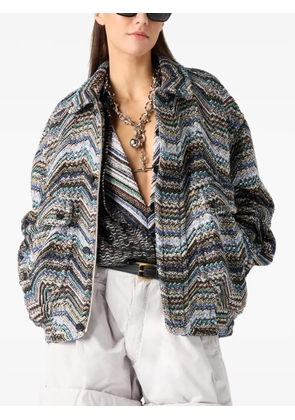Missoni zigzag-pattern jacket - Black