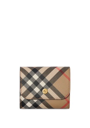Burberry Vintage-Check wallet - Neutrals