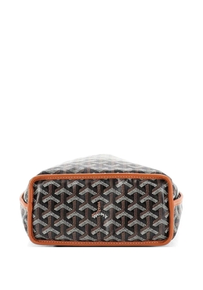 Goyard Pre-Owned Anjou Reversible Tote Coated Canvas Mini satchel - Brown