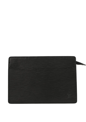 Louis Vuitton Pre-Owned 2004 Épi-leather clutch bag - Black