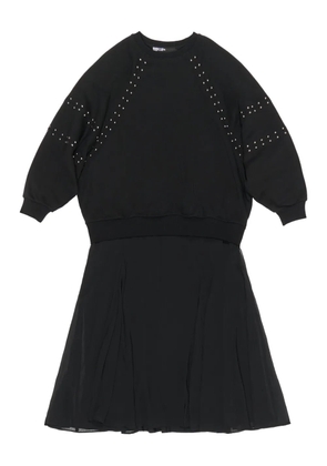 Bimba y Lola studded sweat dress - Black