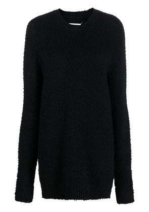 Maison Margiela four-stitch brushed jumper - Black