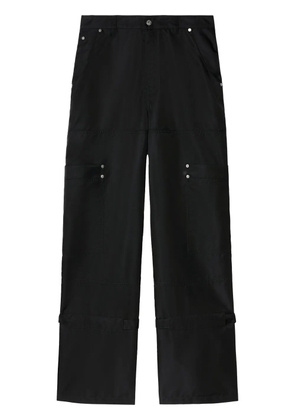Off-White Arrows-motif carpenter trousers - Black