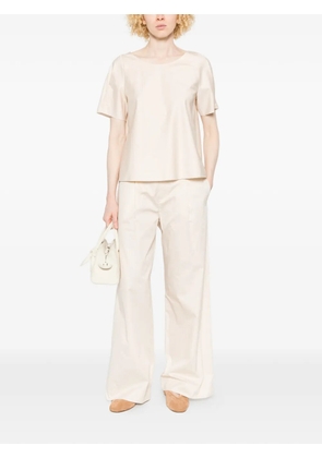 SUSANNE BOMMER pleated trousers - Neutrals