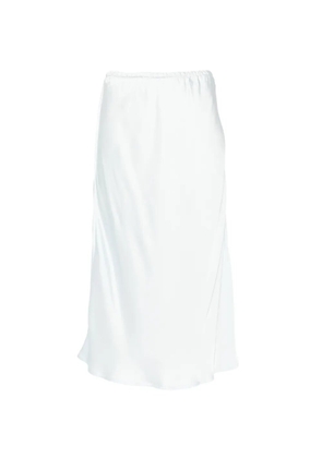 Jil Sander elasticated-waistband midi skirt - Blue