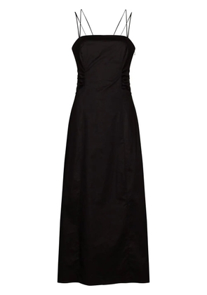 FRAME square-neck sleeveless dress - Black