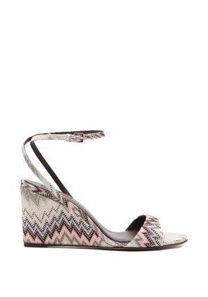 Missoni ankle-strap sandals - Neutrals