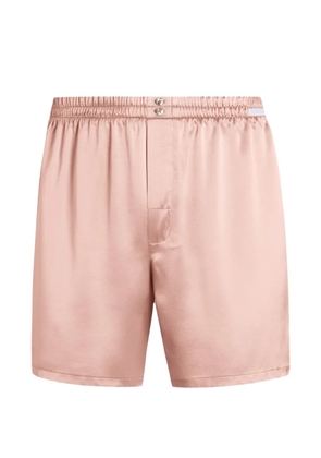 Dolce & Gabbana silk satin boxer shorts - Pink
