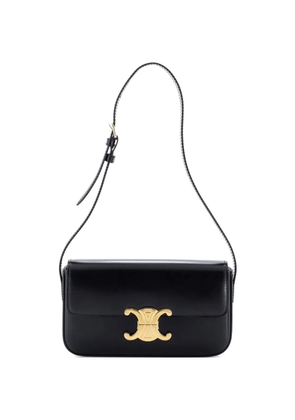 Celine Pre-Owned Triomphe East-West Smooth Calfskin shoulder bag - Black