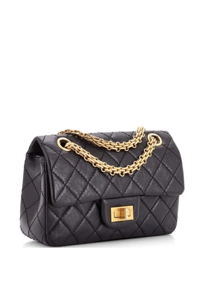 CHANEL Pre-Owned Reissue 2.55 Flap Bag Quilted Aged Calfskin 224 crossbody bag - Black