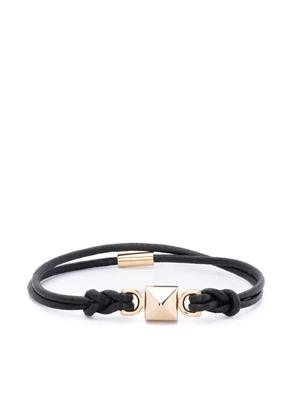 Valentino Garavani Rockstud leather bracelet - Black