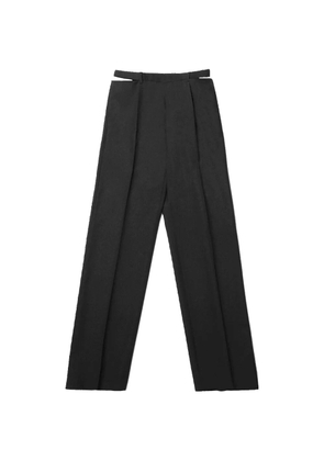 Jil Sander cut-out-detail trousers - Black