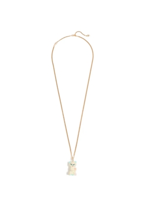 Valentino Garavani Le Chat De La Maison necklace in nylon and metal - Gold