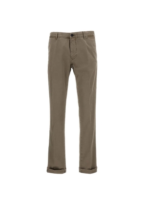 Incotex cuffed trousers - Neutrals