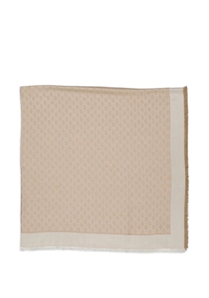 Gucci GG pattern shawl - Neutrals