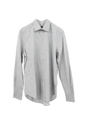 Louis Vuitton Pre-Owned 2010 logo-pattern shirt - White