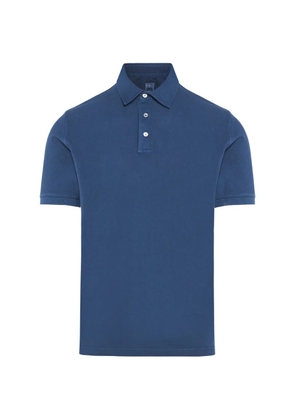 Fedeli North buttoned polo shirt - Blue
