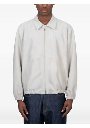 Auralee zipped jacket - White