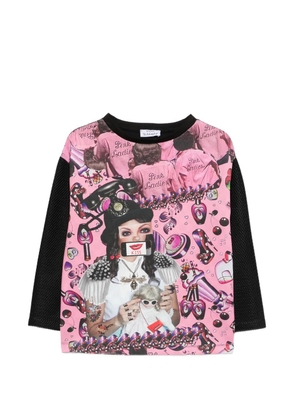 The Artistylist printed sweatshirt - Pink