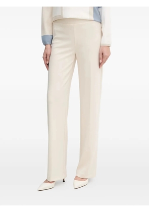 Joseph Ribkoff elasticated-waist straight trousers - Neutrals