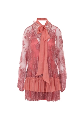 Aniye By ruffled mini dress - Pink