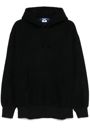 Junya Watanabe MAN felted hoodie - Black